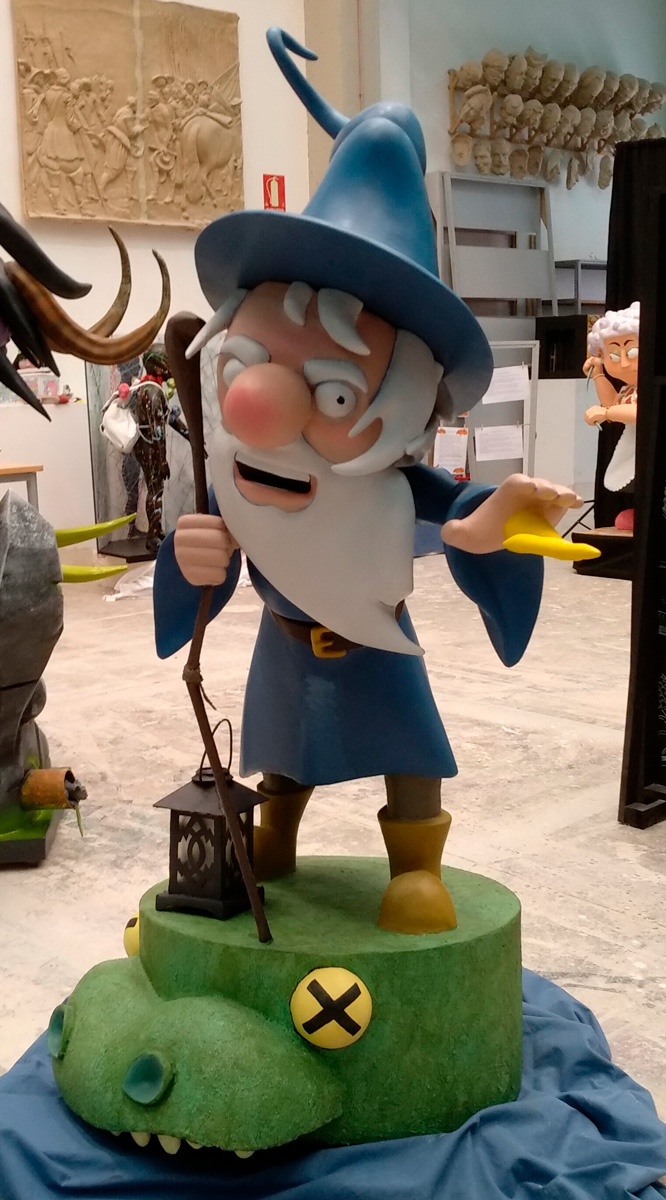 Mac Mata-Dracs. Ninot de falla